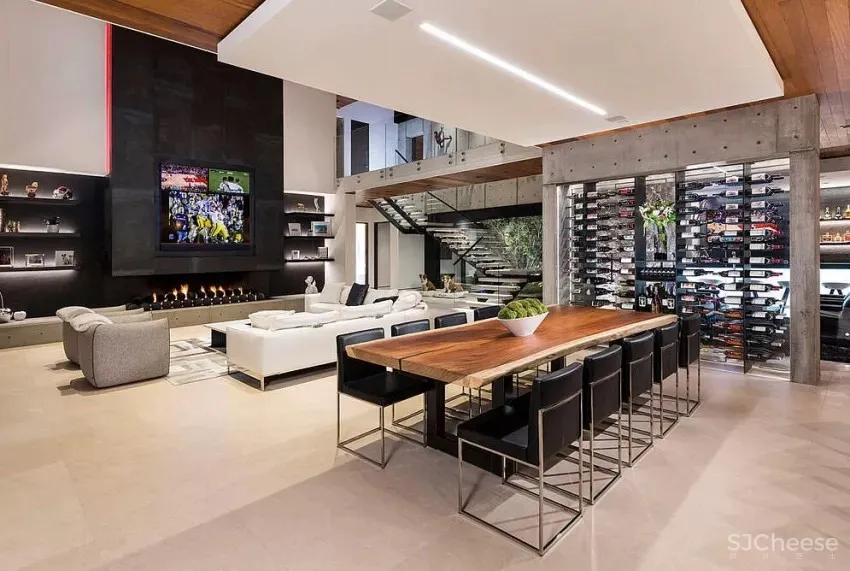 精品大气格调宅!加州现代异材质泳池别墅