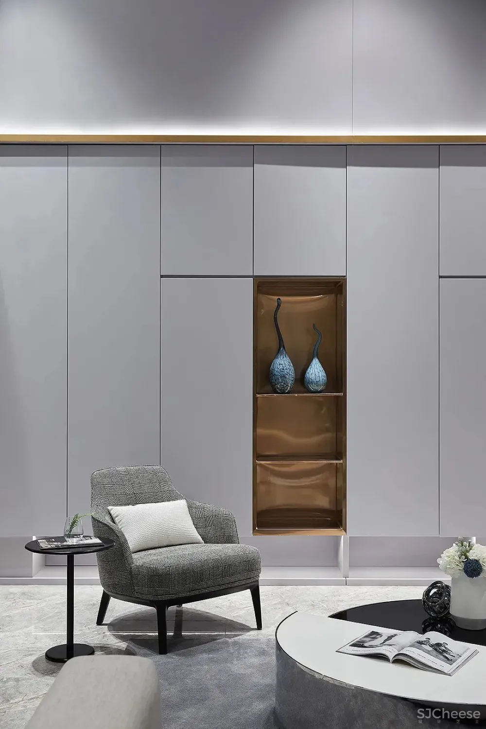 纯净而内敛,大隐于日光的莫兰迪美宅 WAVE澜舍