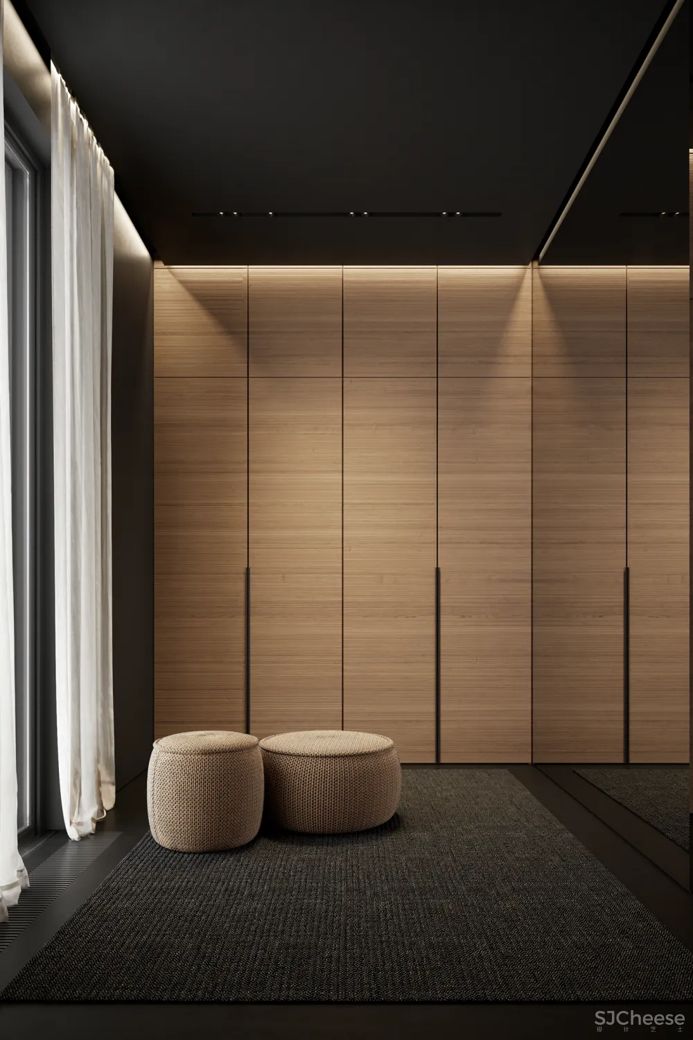 270㎡黑色空间,高级迷人!