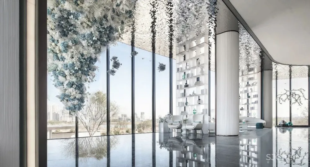 银川中海半岛华府售楼处 大研设计