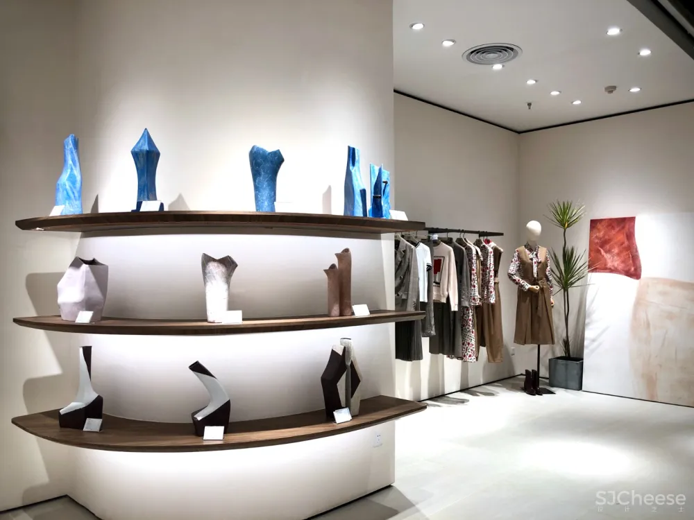 朗生案例 | AM襄阳武商店,天青色碰上烟雨灰,闹中取静的简约明快