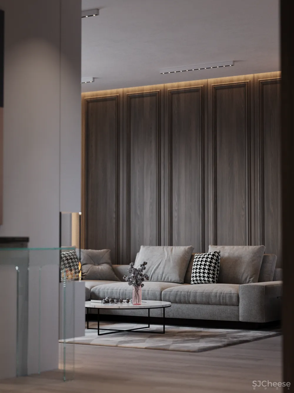 优雅与张力,赋予空间舒适的感受!