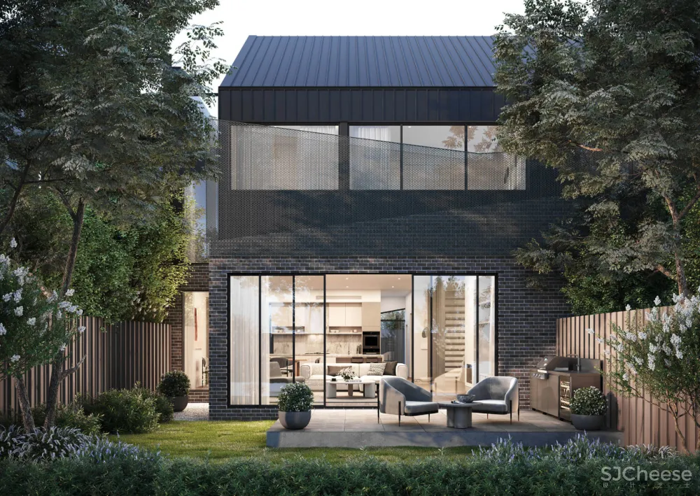 别墅这样设计,简洁又有范!