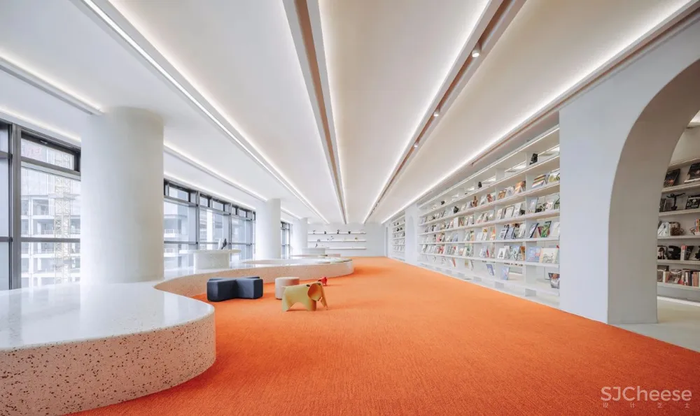 唯品会总部图书体验馆Wutopia Lab