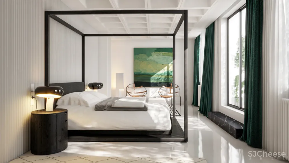 超大客厅 双排式厨房,奢华大平层只做一室一厅也太壕了!