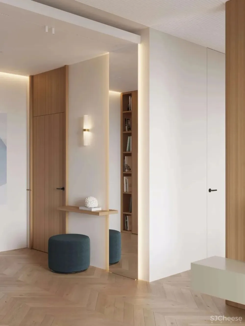 93㎡莫兰迪好宅，年轻夫妻公寓的设计范本！