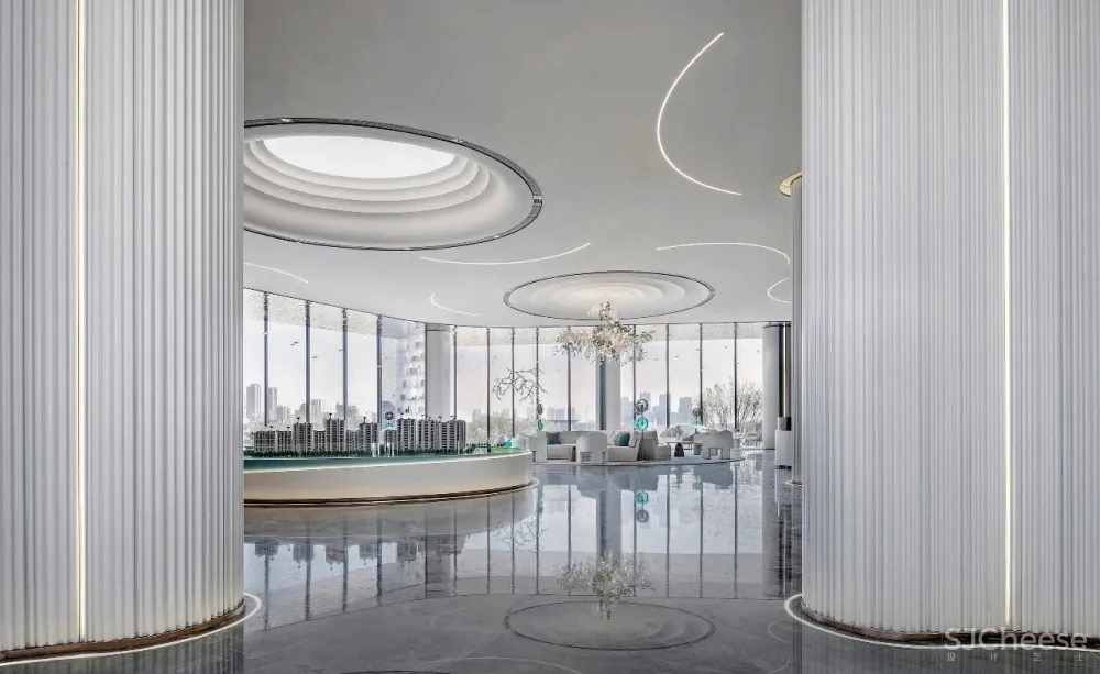 银川中海半岛华府售楼处 大研设计