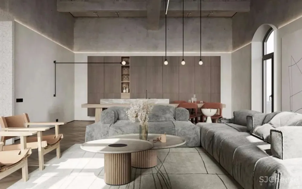 136㎡公寓藏着透明卫生间，想想都刺激！