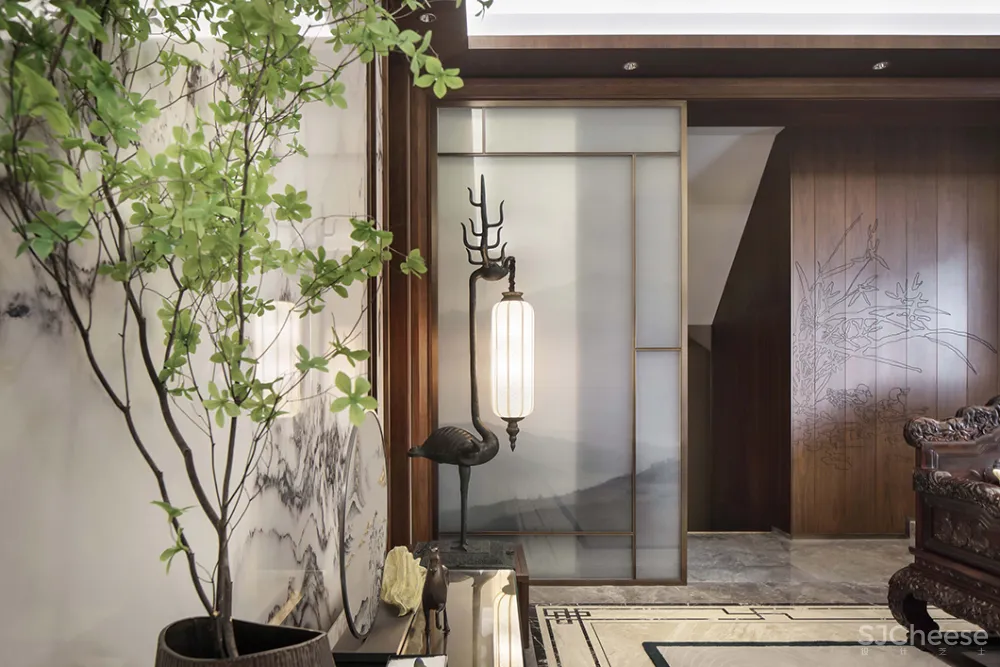 1000㎡经典中式大宅,移步换景,雅韵清风!