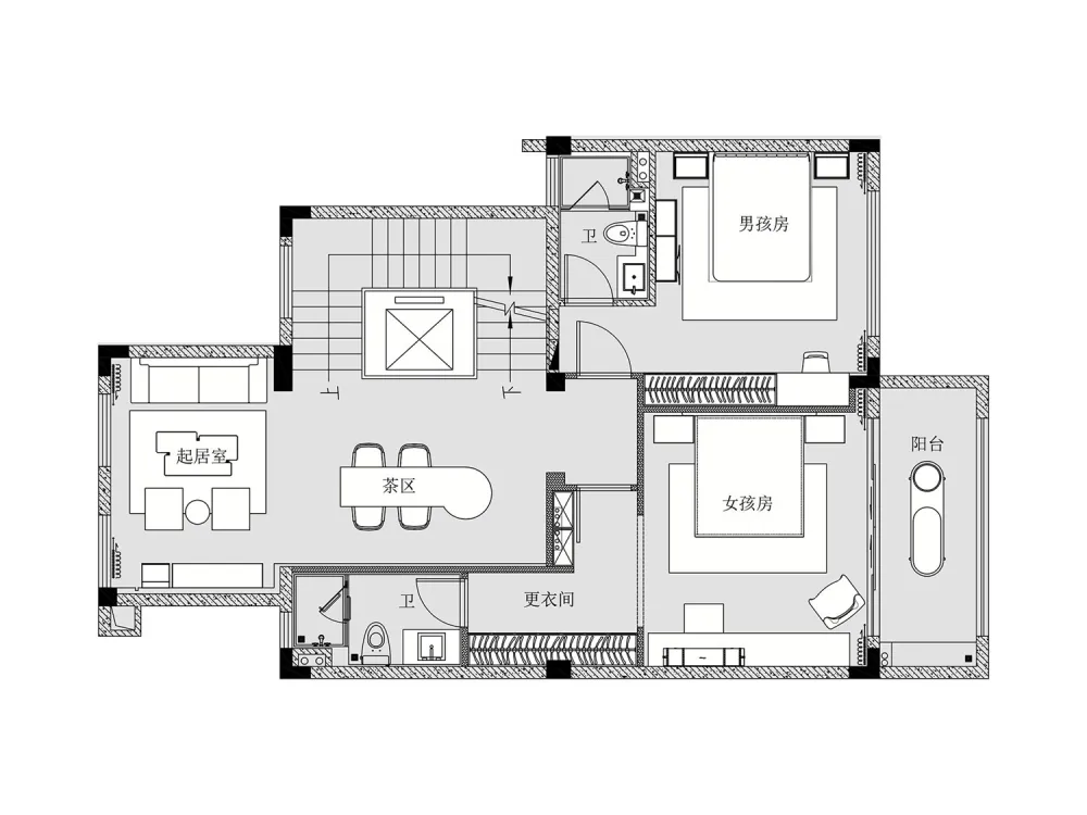 德方圆 | “浸染时光 追影自然”——东华时代300平别墅