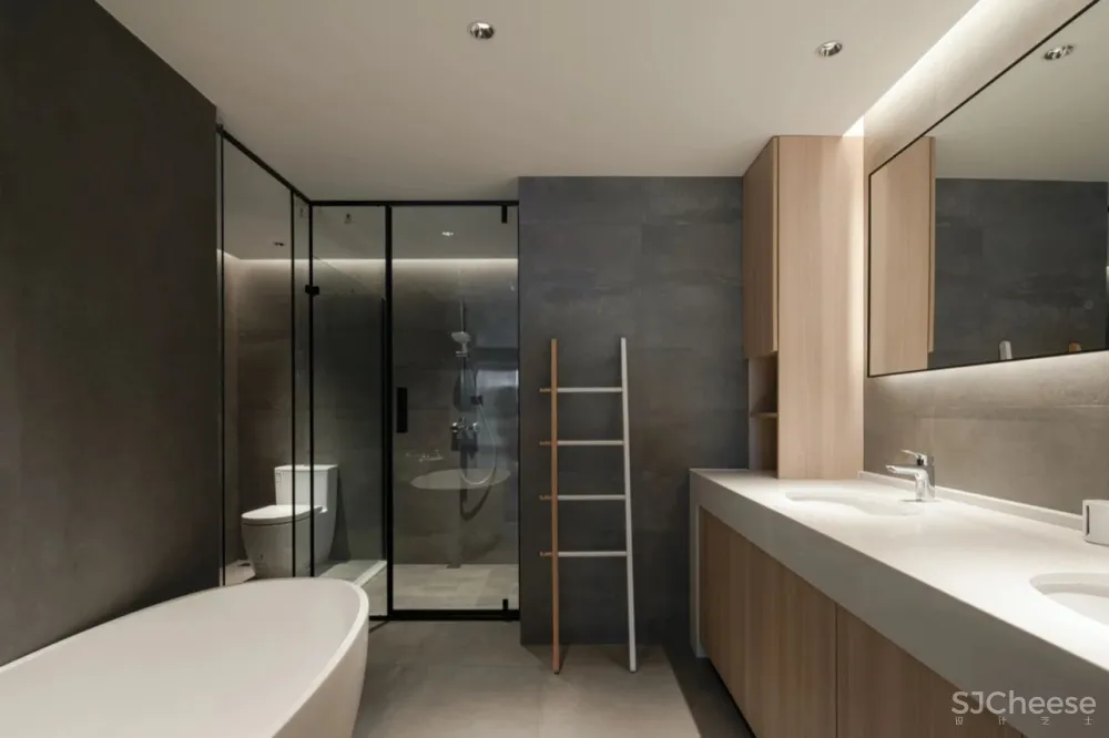 140㎡复式宅,禅意茶室 “五星级”大套房,回家就像在度假!