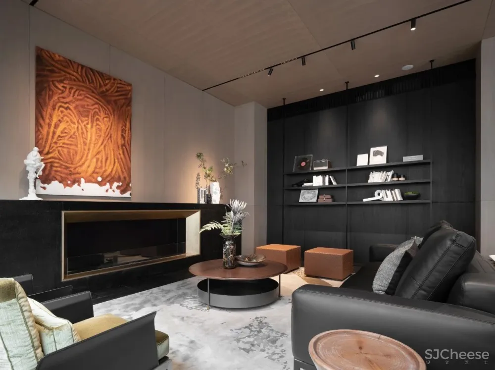 EH DESIGN 软装 宁谧深邃的艺术空间——大家·坤和奥悦奥林美筑项目