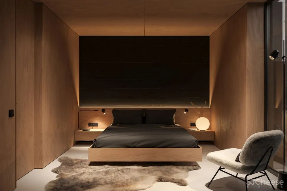 逃离城市“快节奏”,80m²林间隐逸小别墅