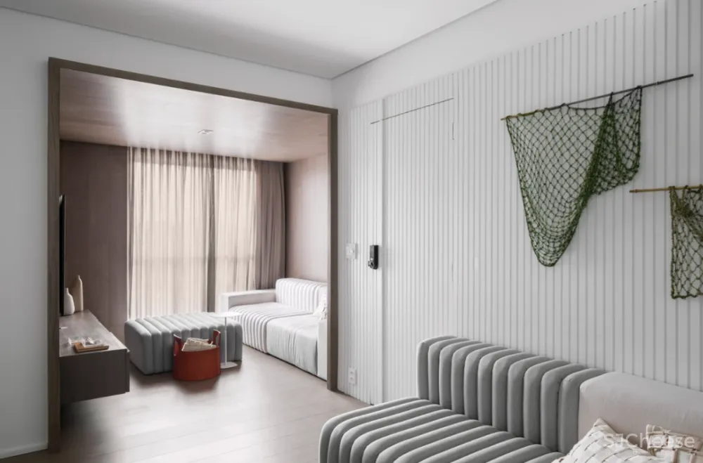 75㎡清爽独居公寓，女神-软妹总相宜！