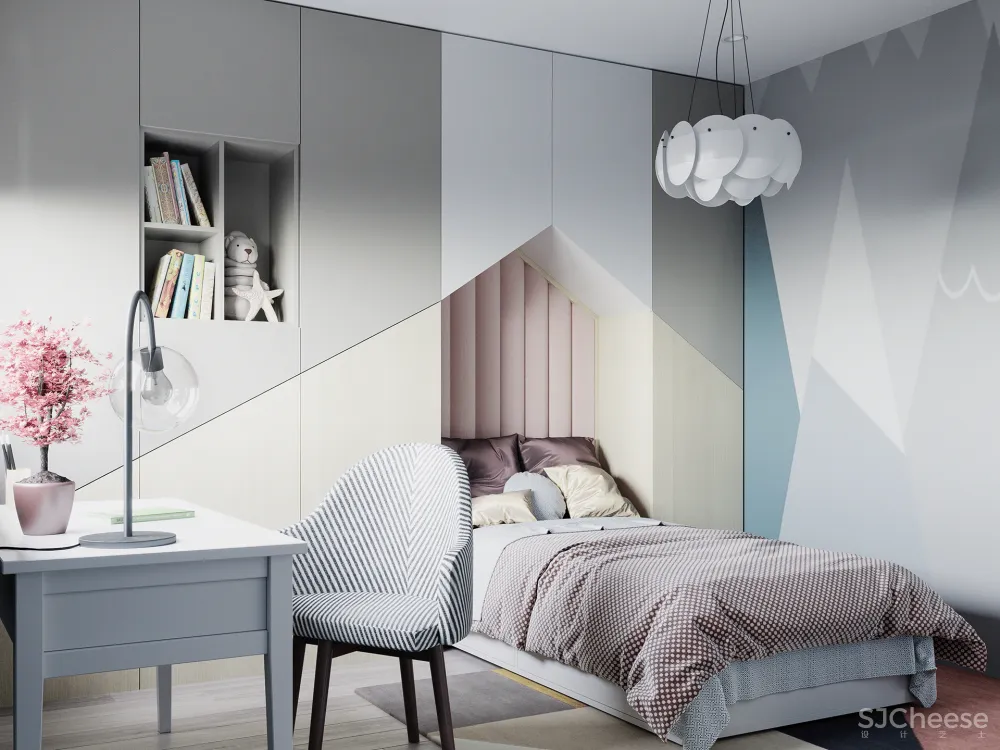 优雅与张力,赋予空间舒适的感受!