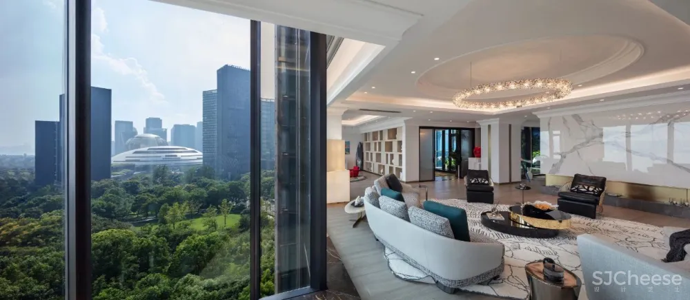 美国HBA新作 中国十大超级豪宅：杭州「钱塘公馆」667㎡大平层