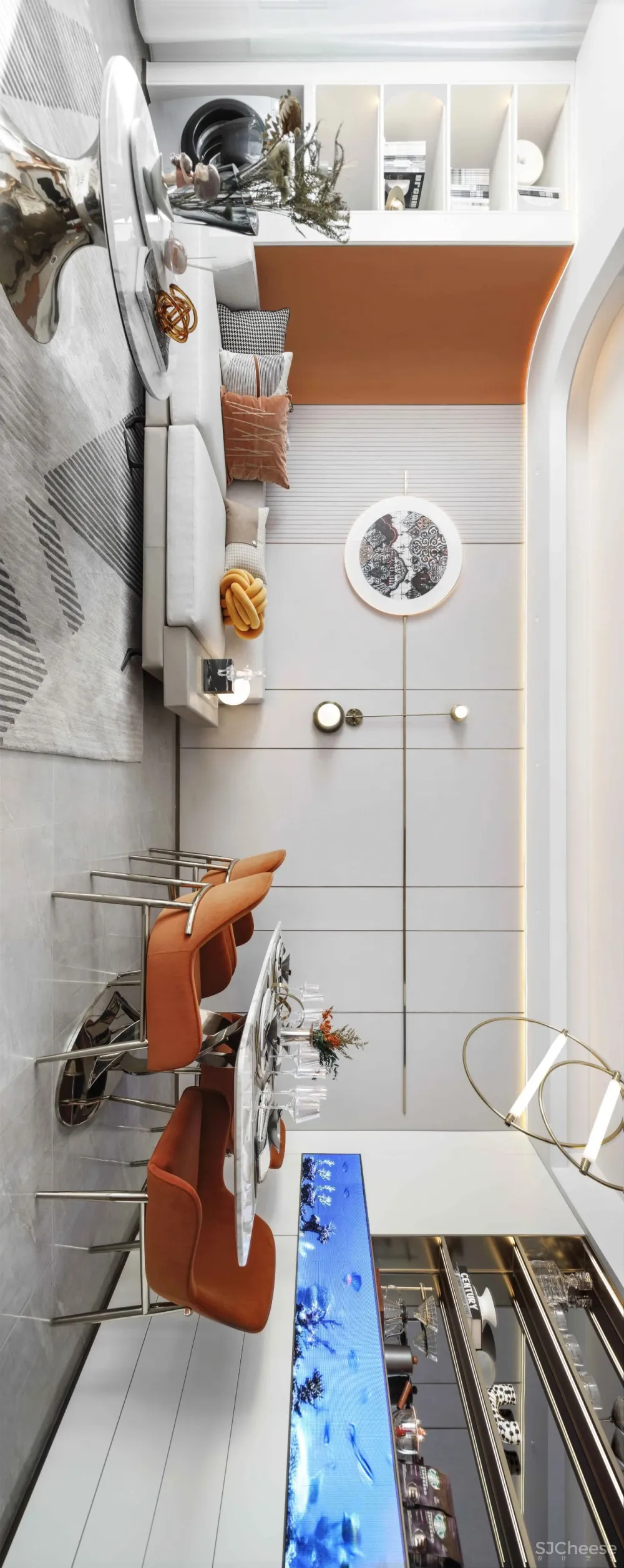 CLV×旭辉:79㎡ 小户型装出大宅范?