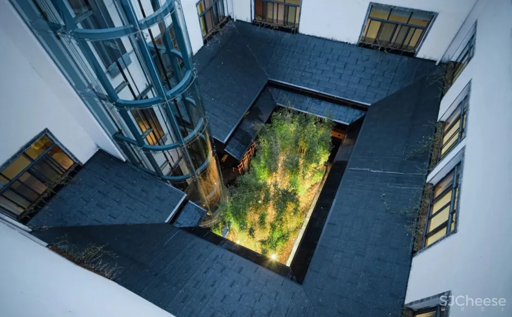 圣火设计 × 黄山愿景酒店 :墨瓦白墙的静谧之美