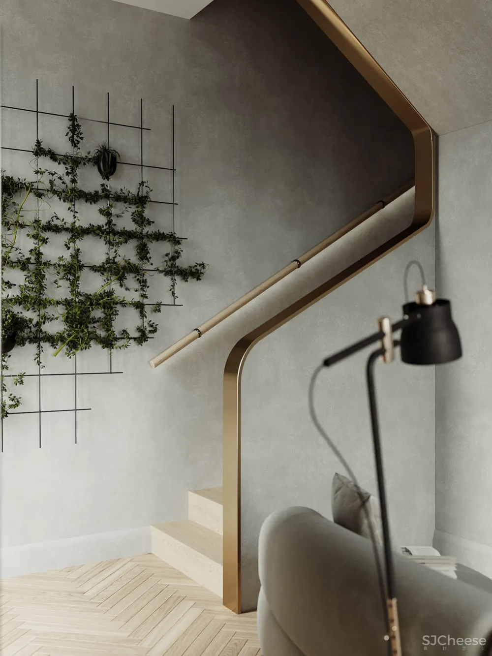 96㎡ 高级灰这样用，尽显极简之美！