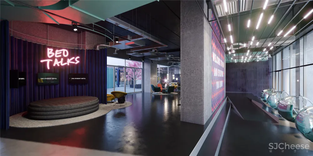 酒店还有共享办公,公区配置也「不讲武德」,网友:联合办公感觉要凉?