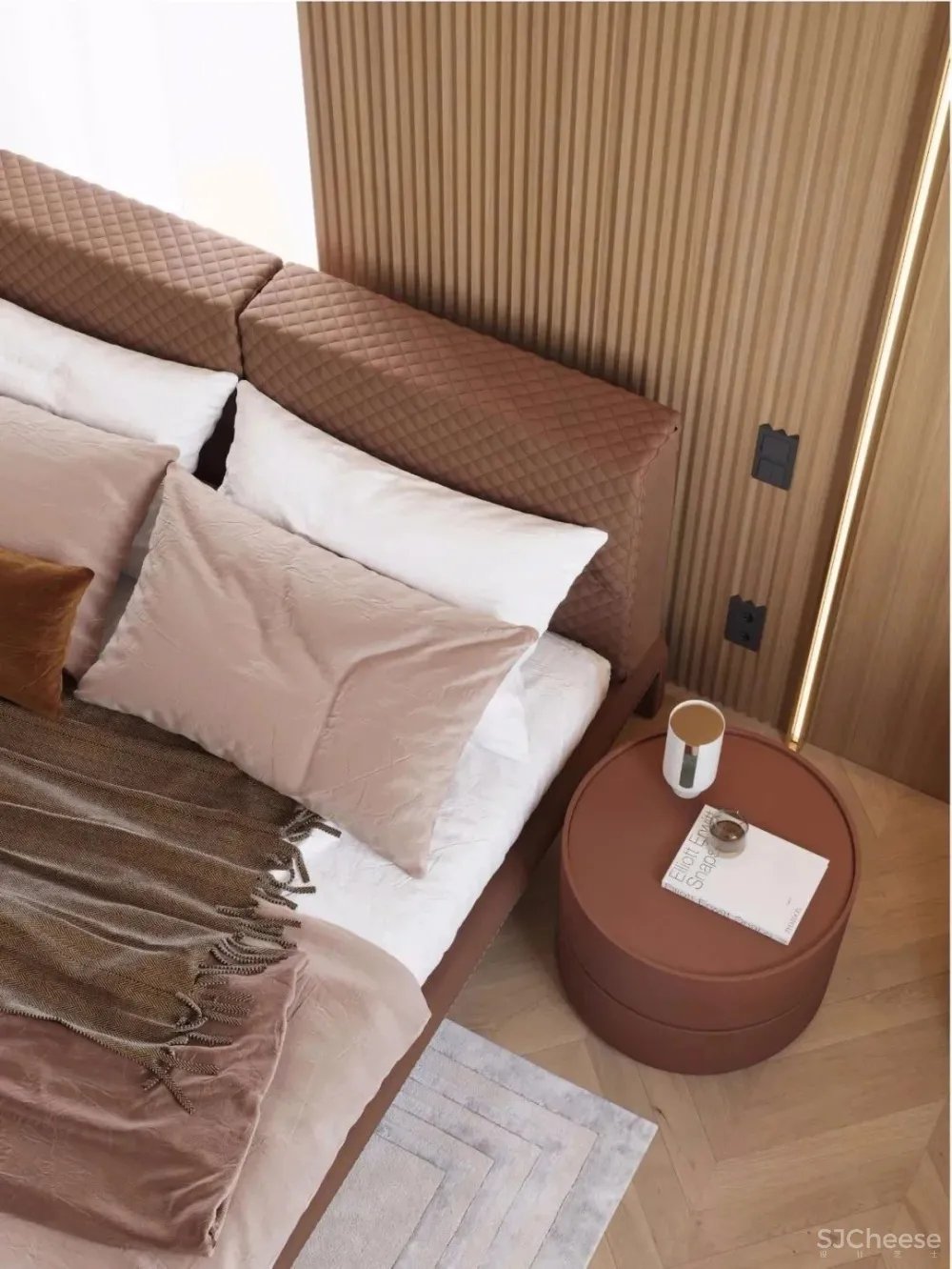 93㎡莫兰迪好宅，年轻夫妻公寓的设计范本！