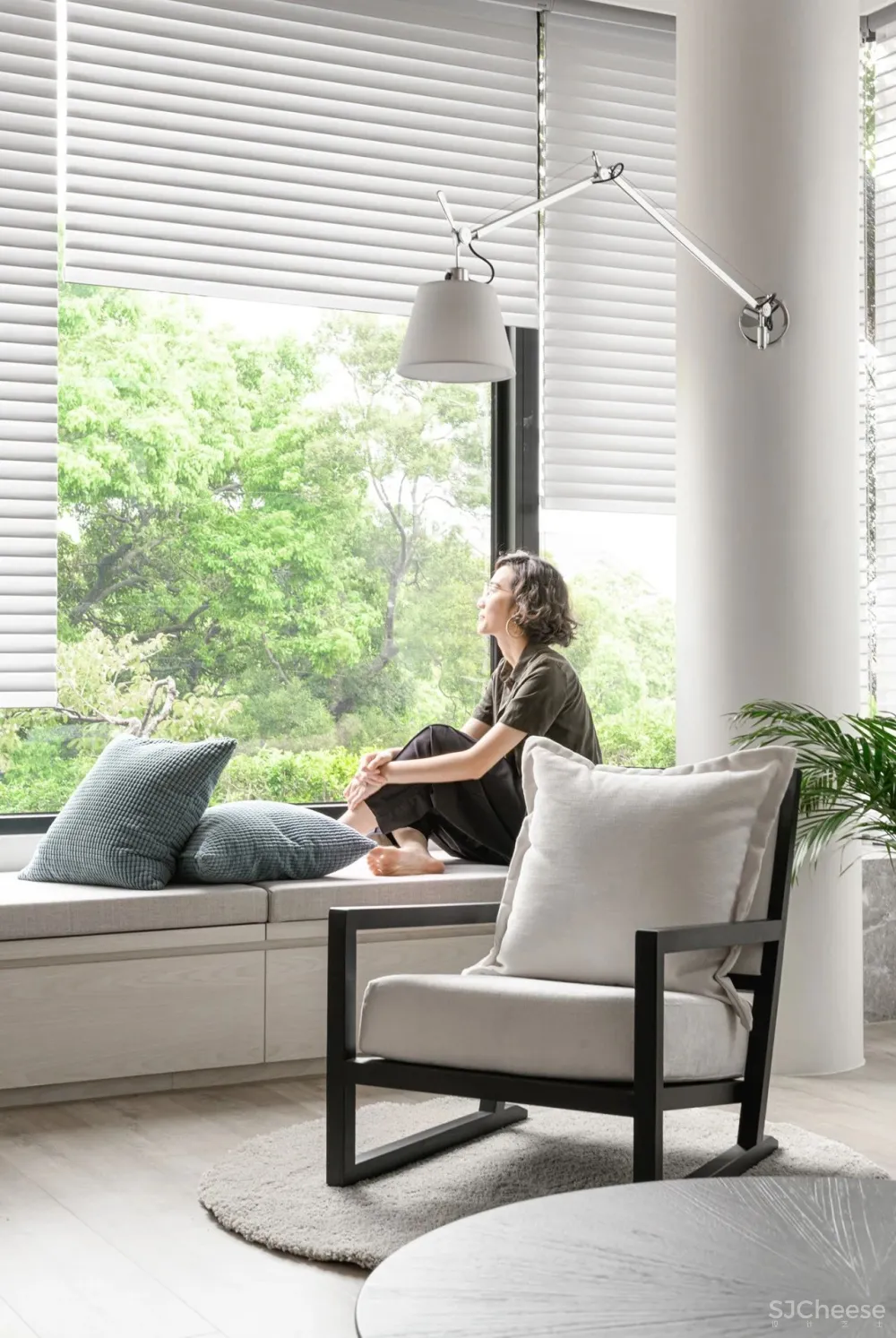 白色 原木色,一个简单又清爽的家!