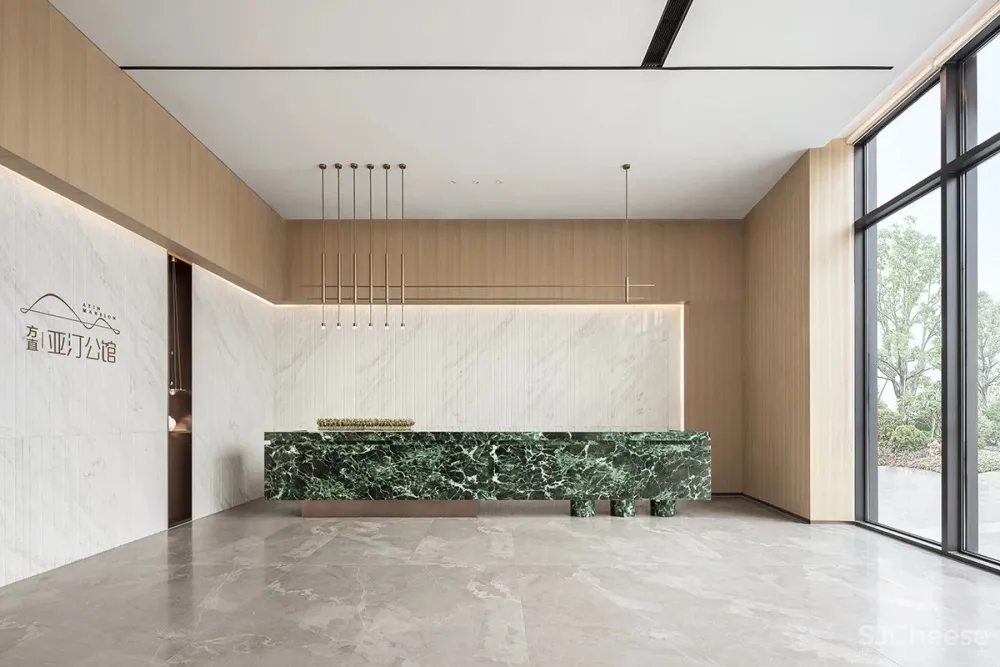 奥迅设计新作丨肇庆方直亚汀公馆售楼部