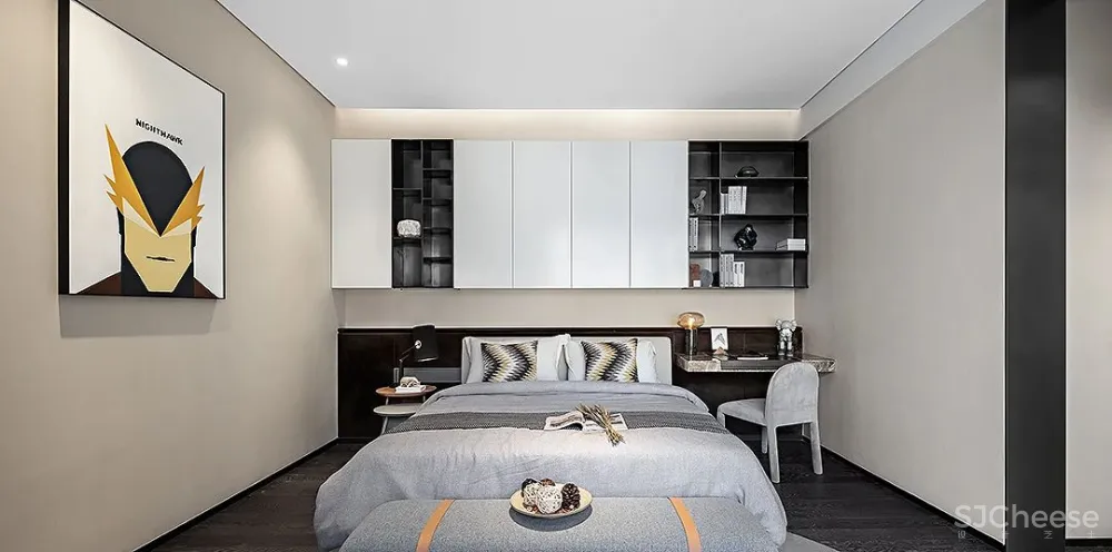 纯净而内敛，大隐于日光的莫兰迪美宅