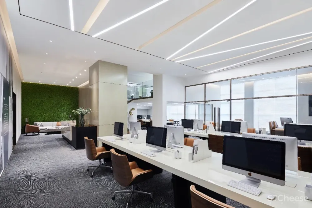 如墨设计|创意美学玩转空中Loft办公样板