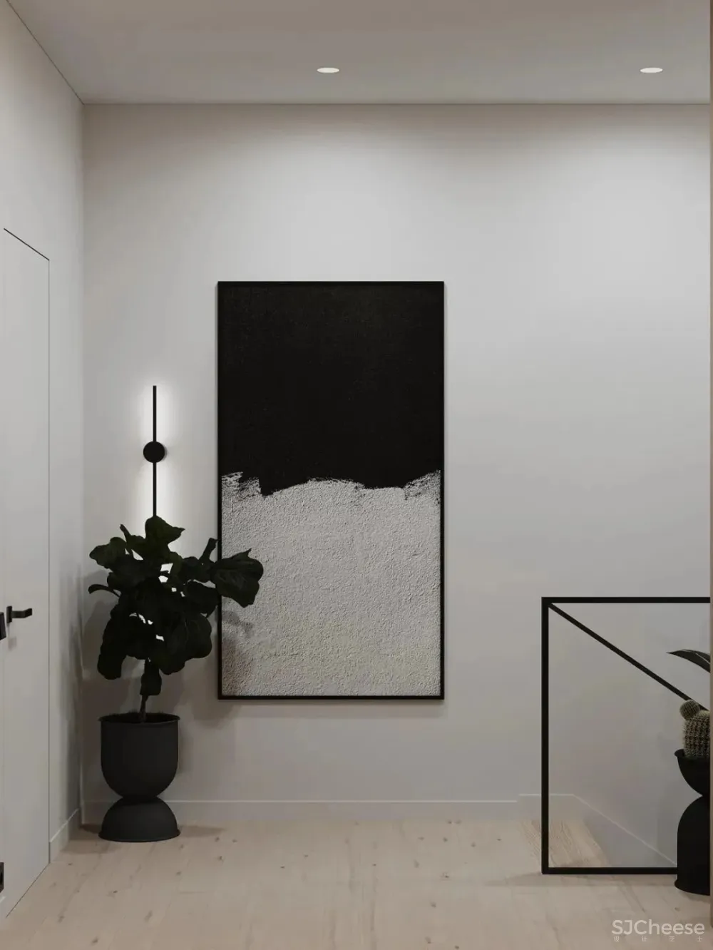 75㎡公寓设计，小空间大视野！ Nastia Perchyk