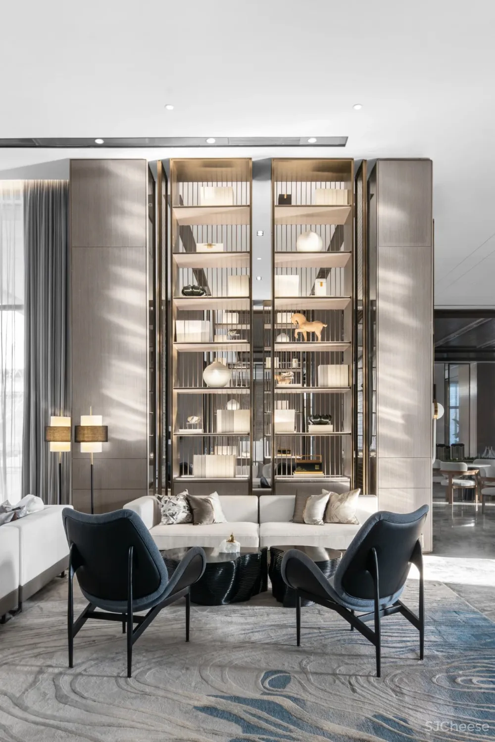 几朵设计 河风雅叙 洛水潺湲夕照中