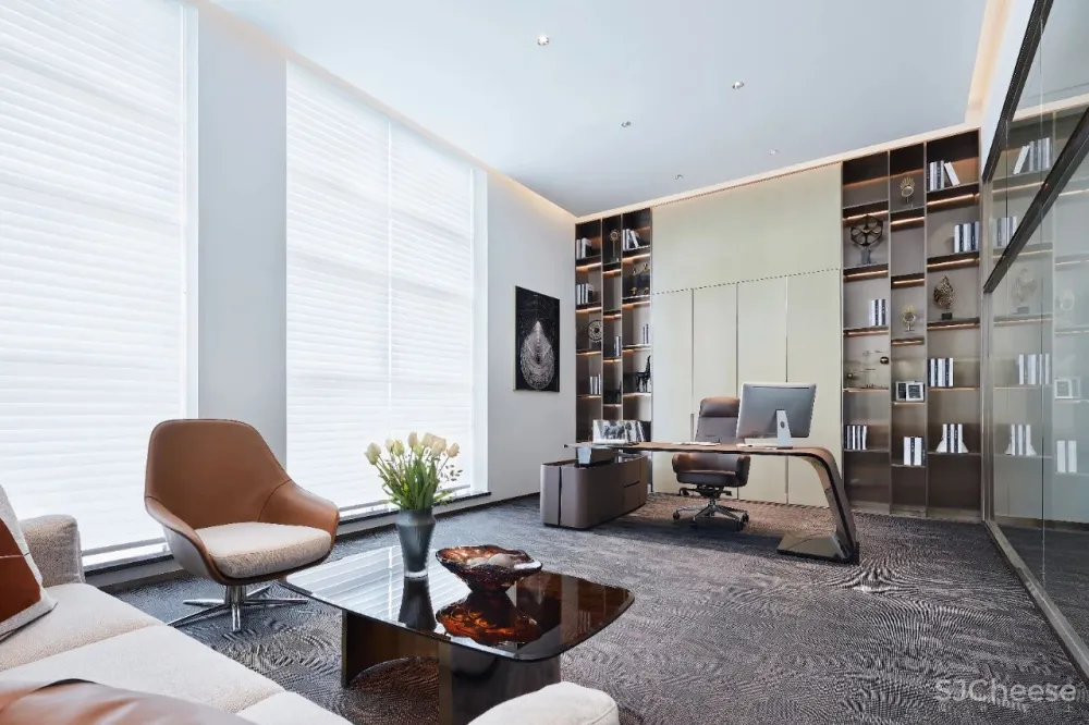 如墨设计|创意美学玩转空中Loft办公样板