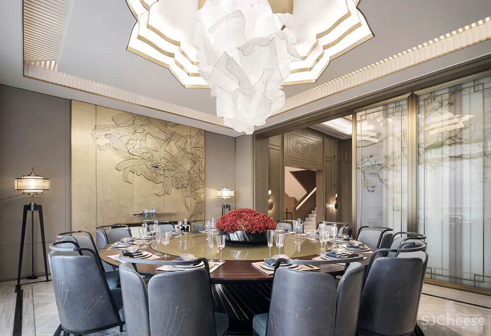 1000㎡中式别墅,以诗入境,不失芳华!