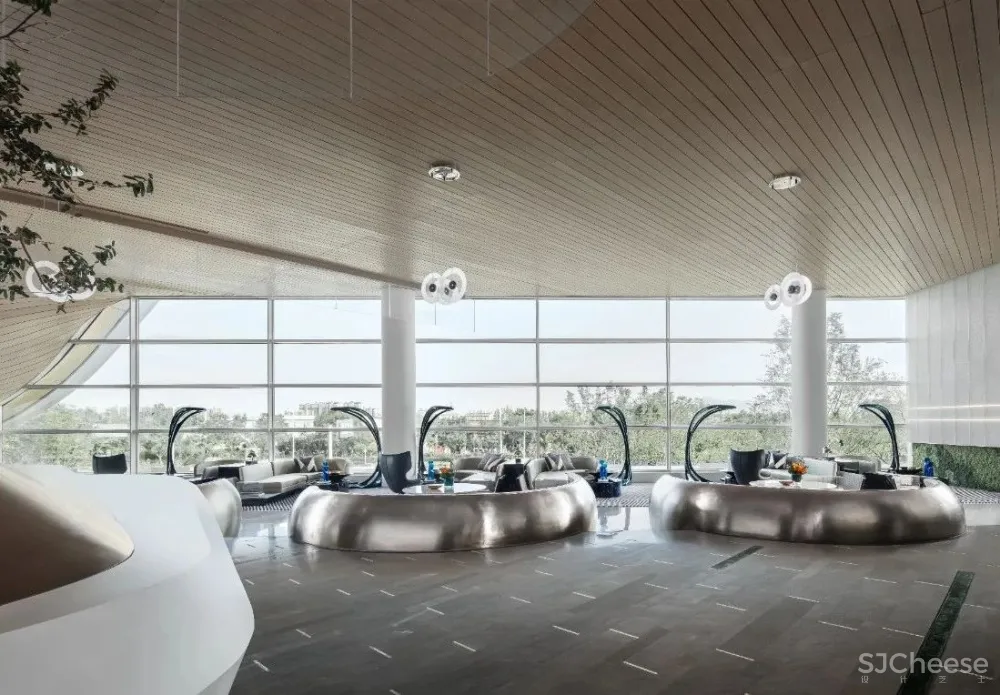 金茂青岛售楼处:创新一座岛 赛瑞迪普空间设计