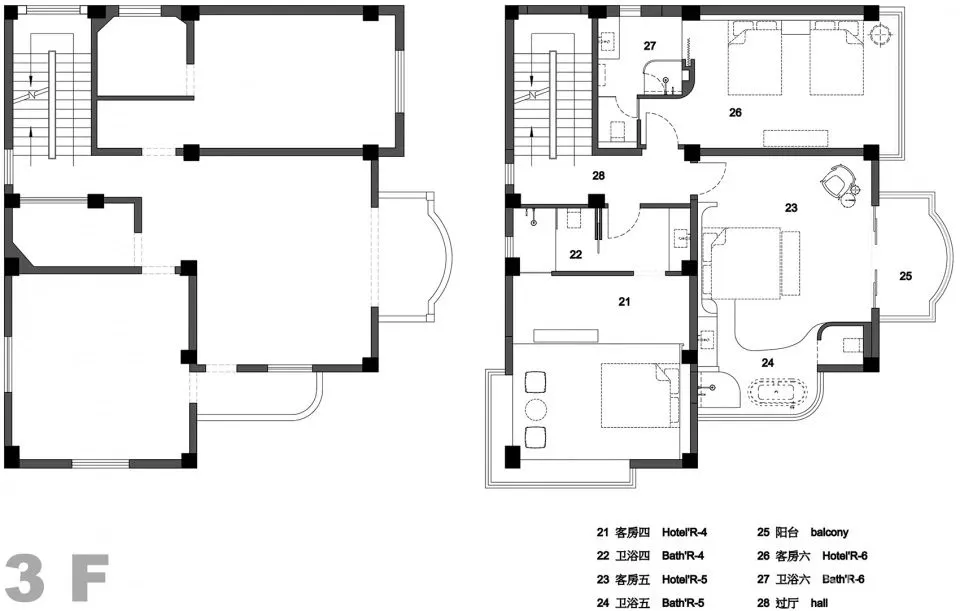 极简白 水泥灰 海边的一处素雅民宿