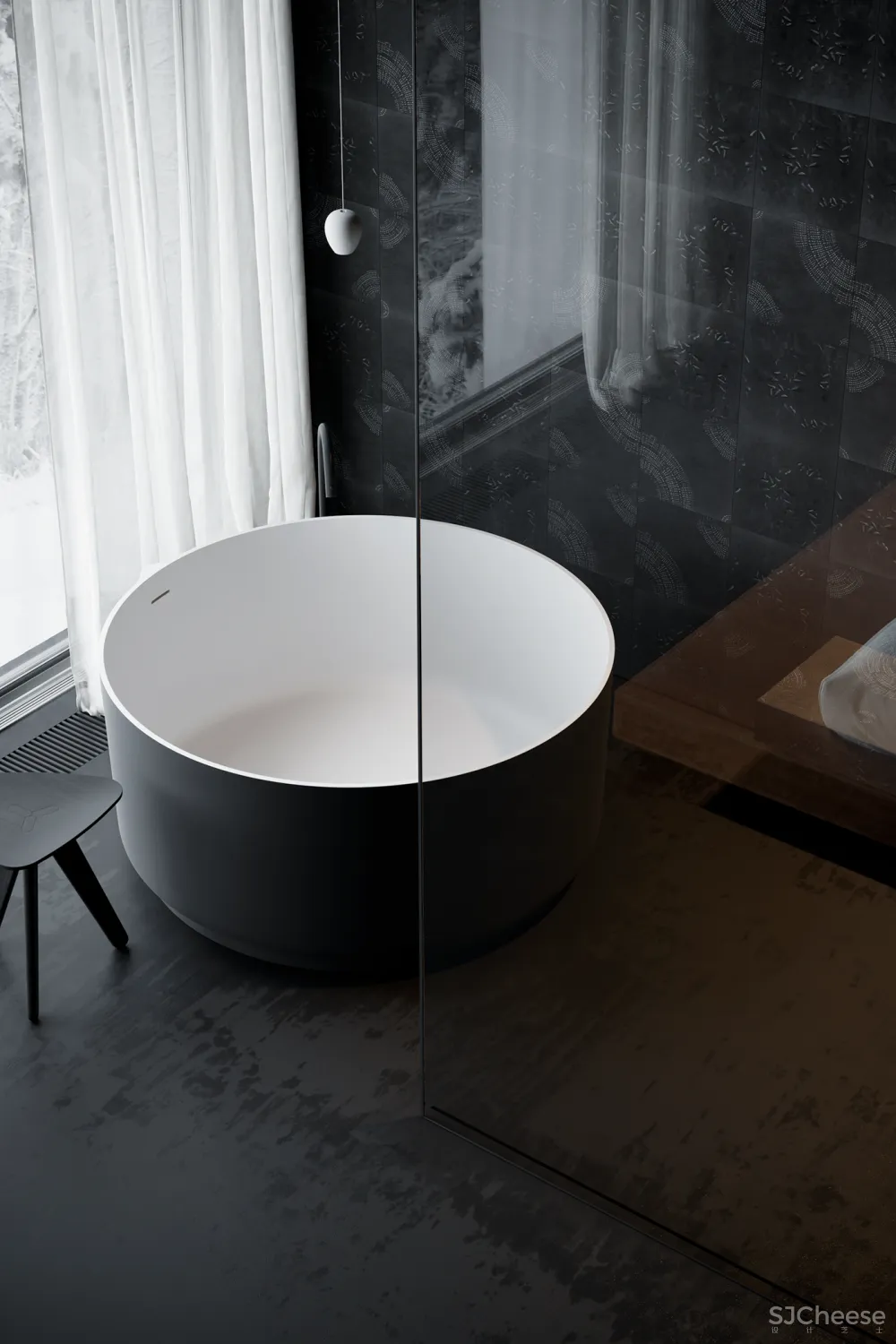 270㎡黑色空间,高级迷人!