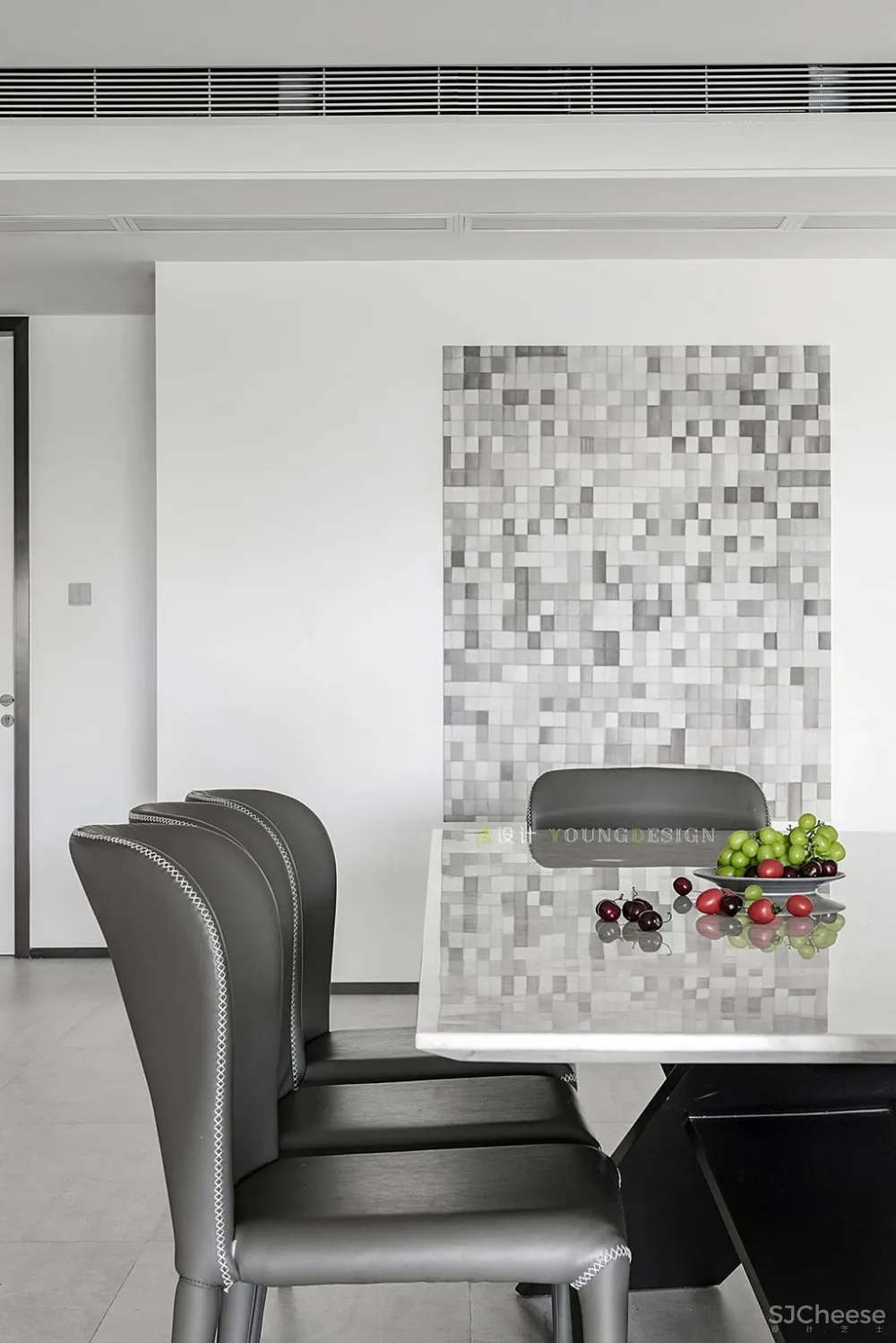 300㎡大平层极简风,你敢这样装修? 漾设计