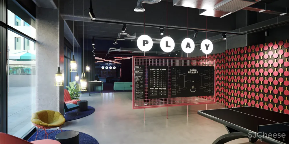 酒店还有共享办公,公区配置也「不讲武德」,网友:联合办公感觉要凉?