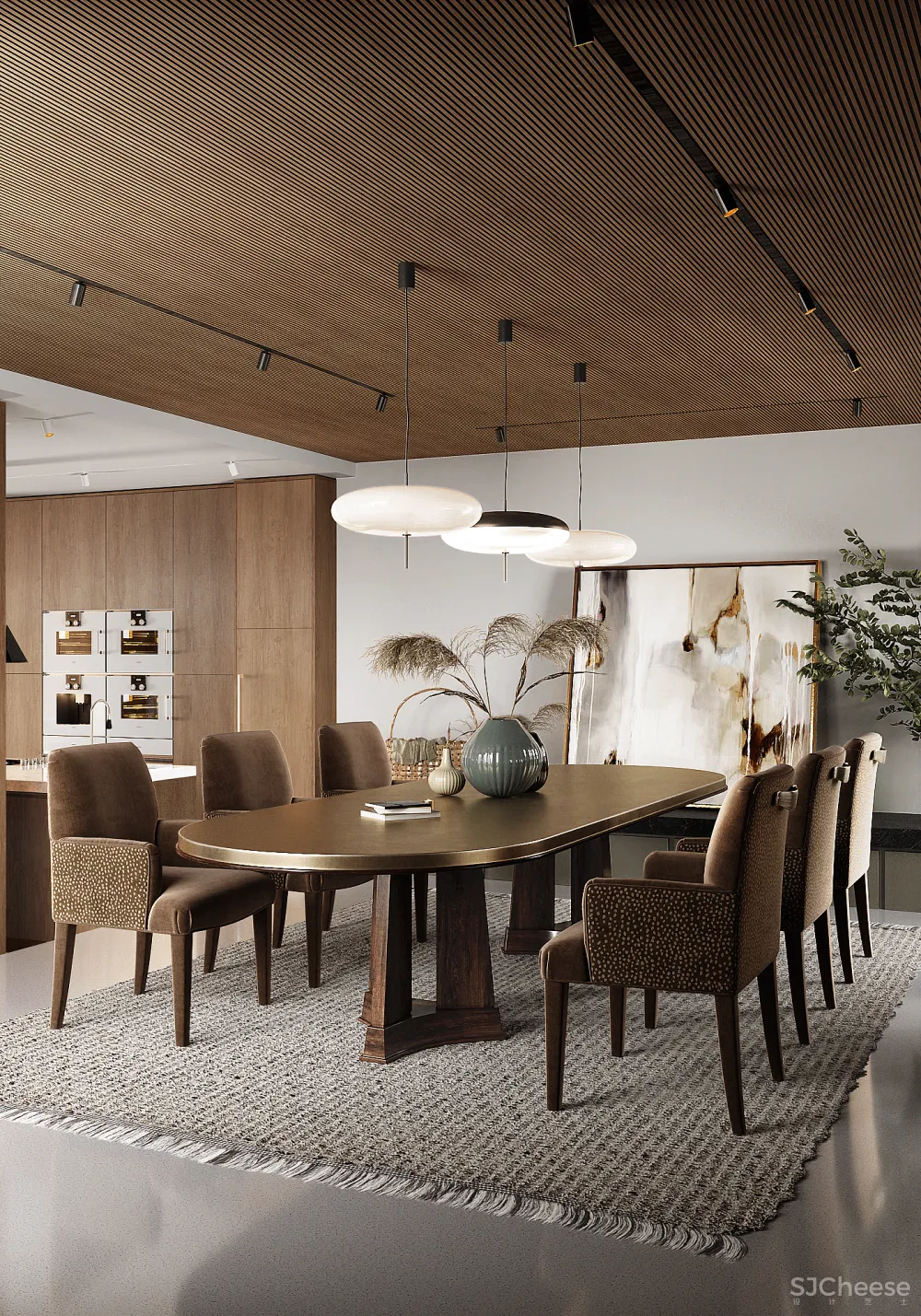 86.9㎡现代家居，别具魅力的空间设计！