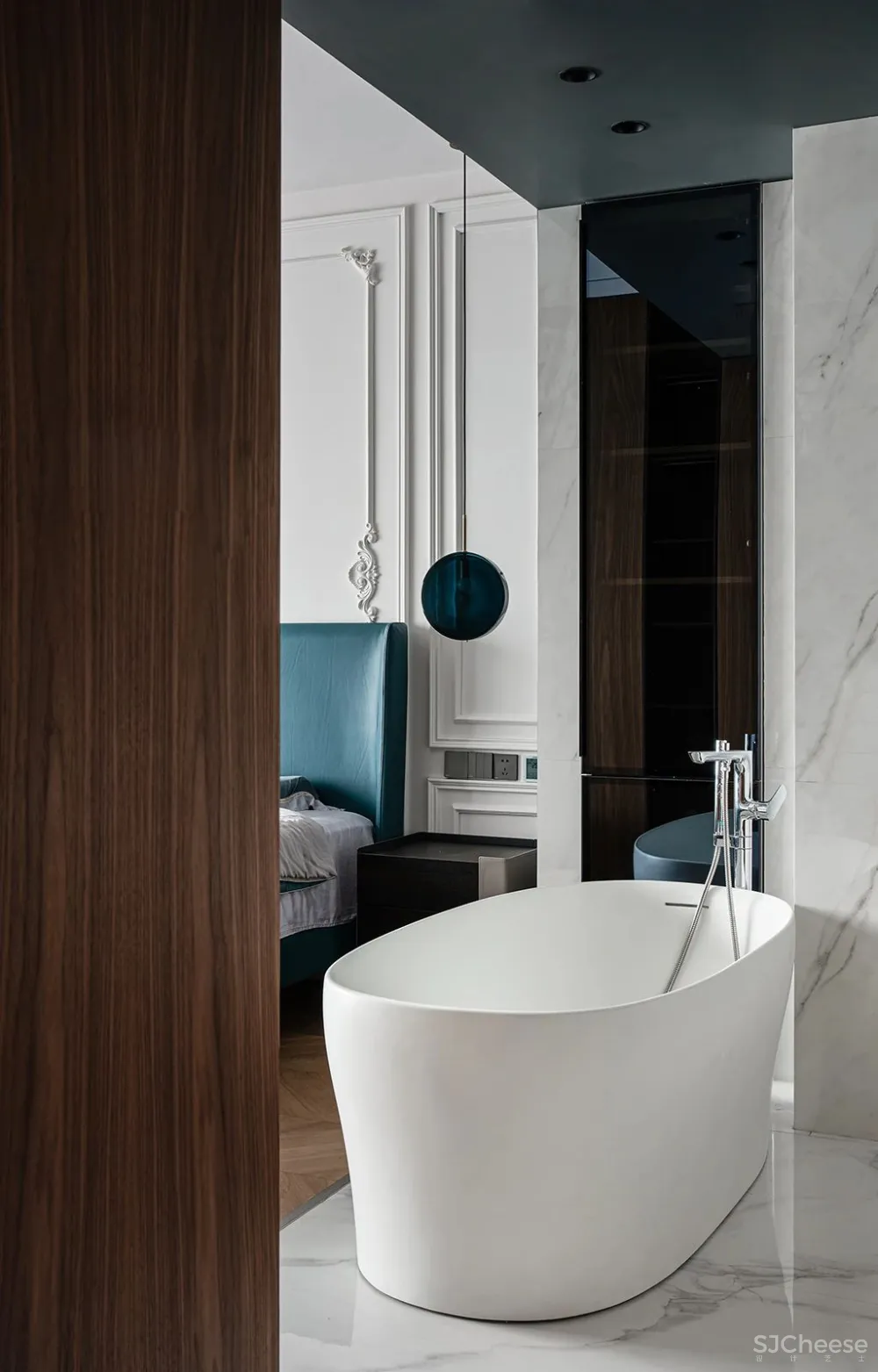 160㎡黛绿复古风，无法抗拒的优雅与质感!