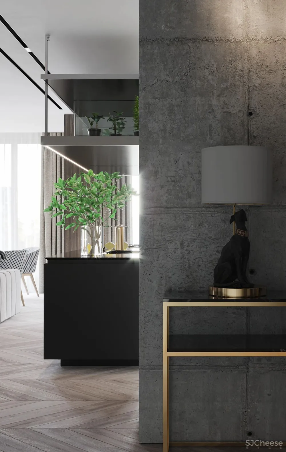 现代轻奢:简约高级灰,轻奢有度!