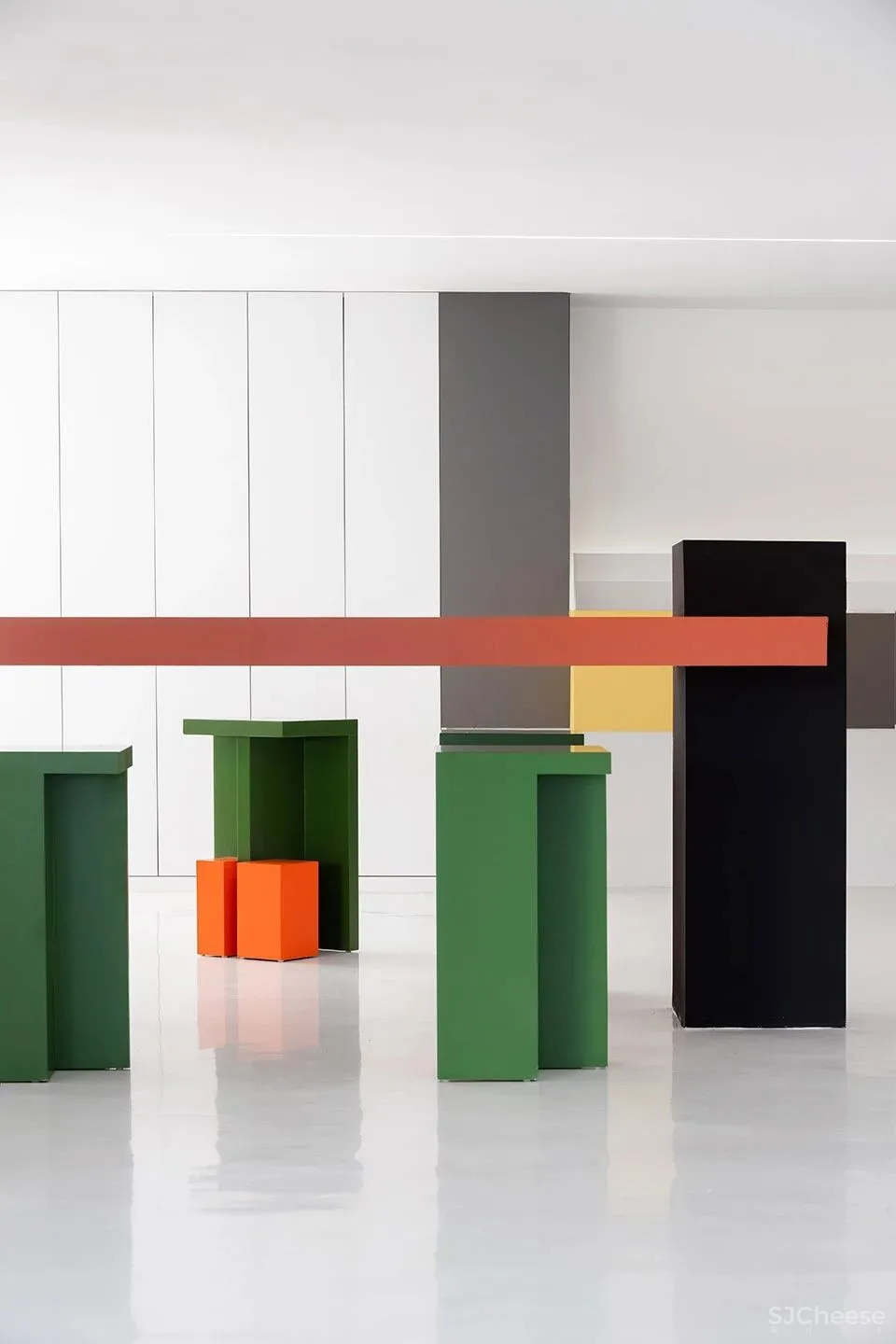 新作 以几何形体构成“形式的美” 宁波 禾公社 禾公社空间设计