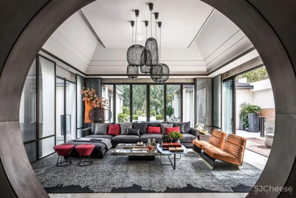 布鲁盟设计丨力高大港·樾澜山生活体验馆:当代设计与“文化自信”