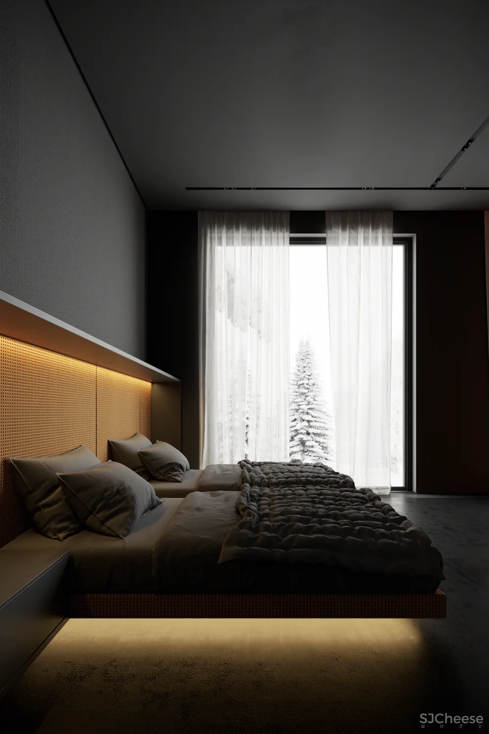 270㎡黑色空间,高级迷人!