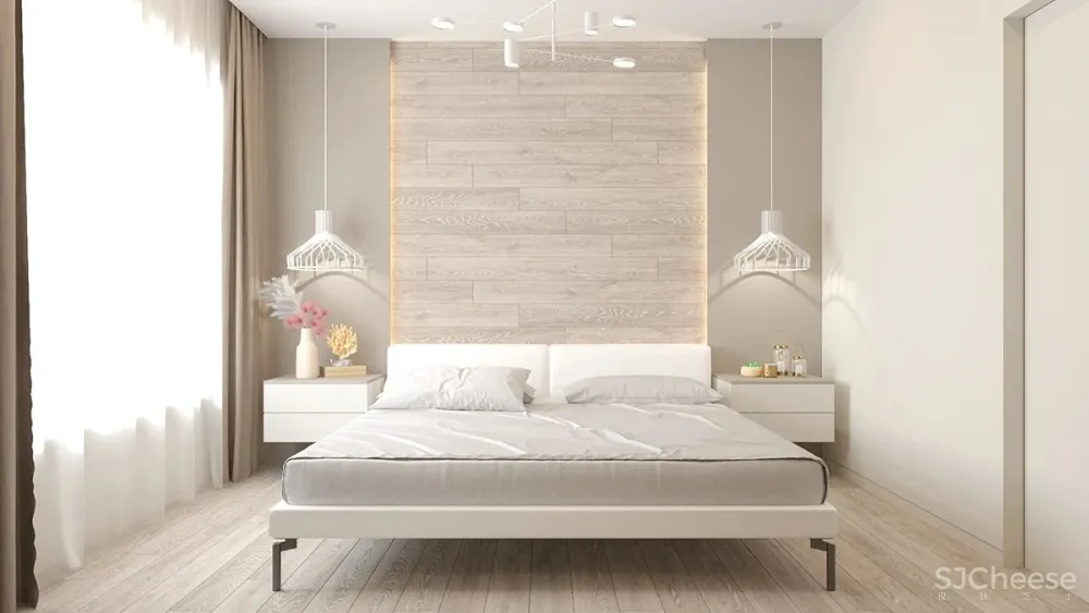 88㎡暖色空间,自然轻快!