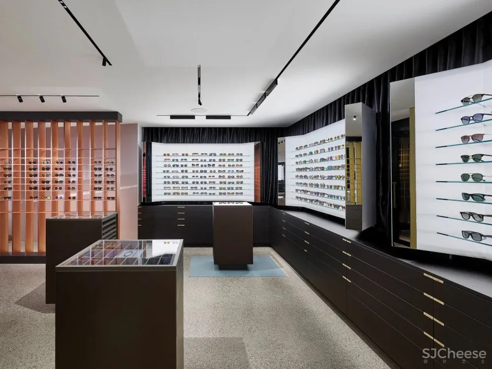 750平方米的眼镜店设计,可持续成为零售店铺发展的主旋律