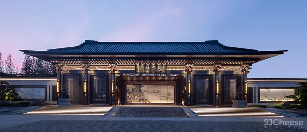 吴文粒:1400㎡中式庭院,一方山水,自成一派!