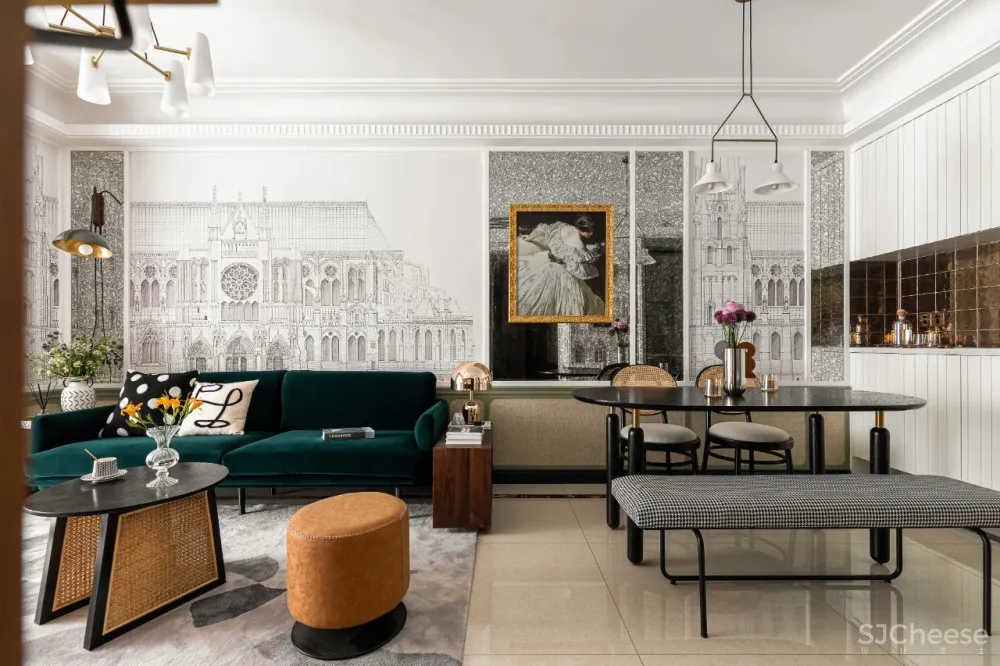 黄铜 藤编，优雅艺术的复古格调 花漾美作