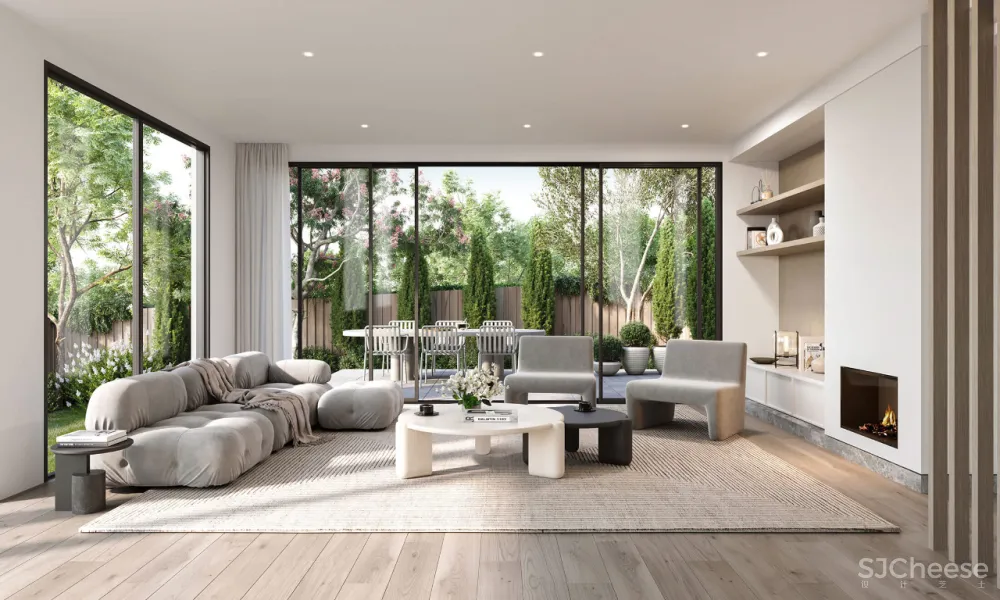 别墅这样设计,简洁又有范!