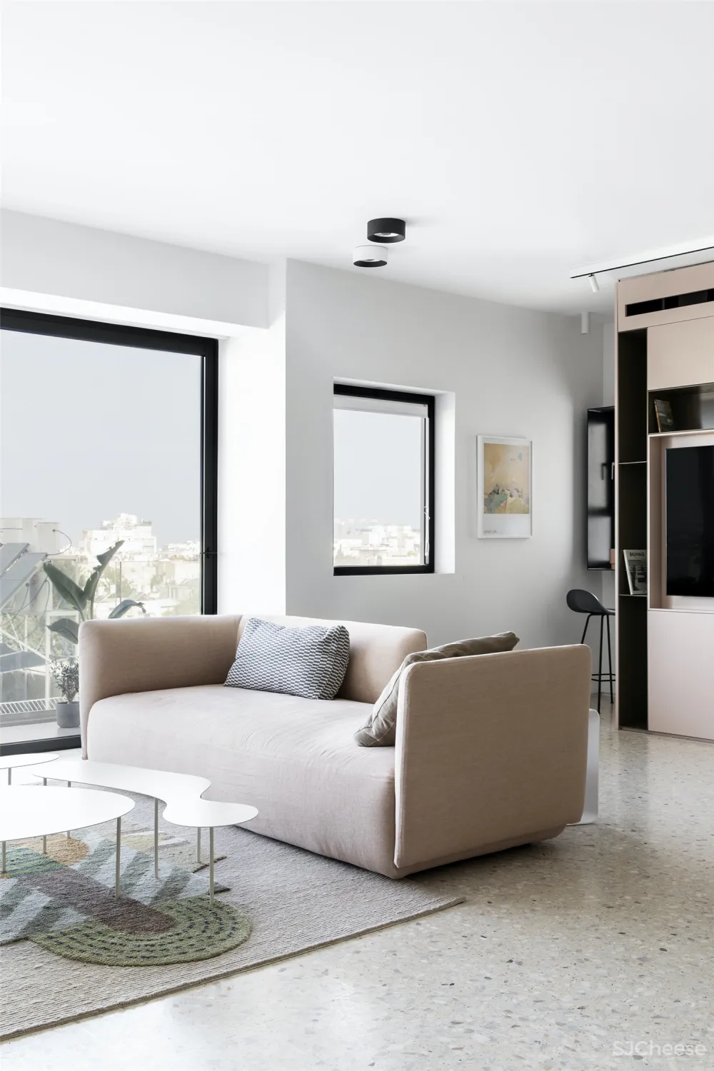 100㎡ 两房两卫，隔墙全拆客厅大2倍！